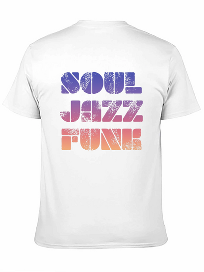 Soul Jazz Funk Retro Graphic T-Shirt