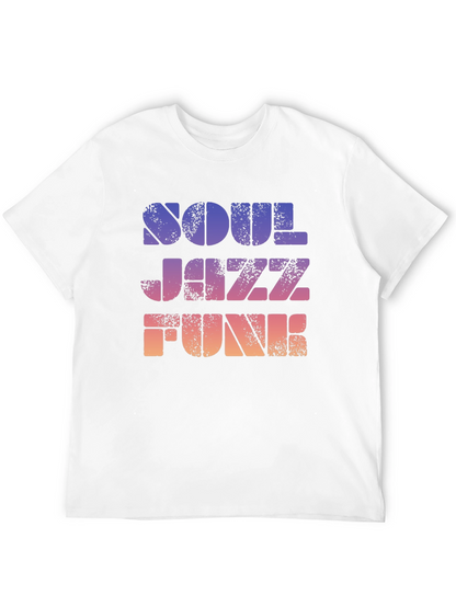 Soul Jazz Funk Retro Graphic T-Shirt