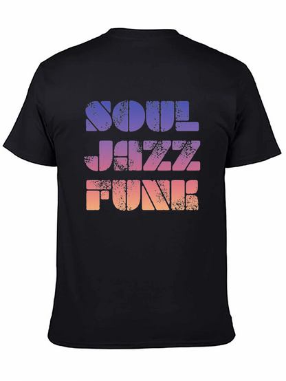 Soul Jazz Funk Retro Graphic T-Shirt