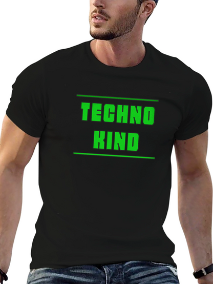 Techno Kind T-Shirt - Black