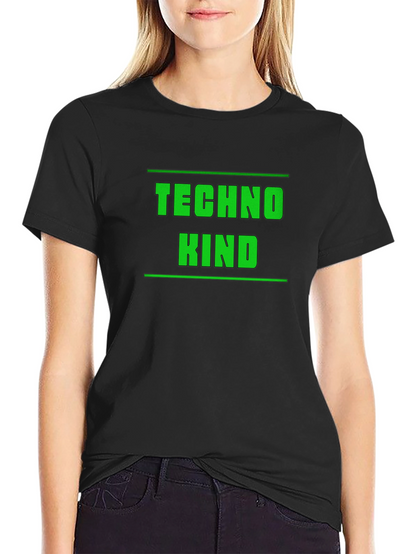 Techno Kind T-Shirt - Black