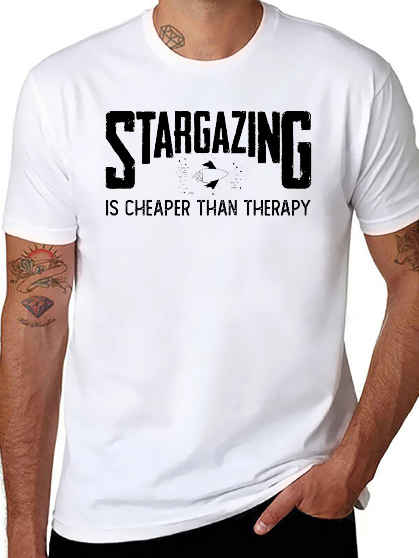 Stargazing Therapy T-Shirt