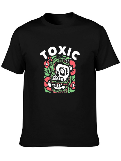 Toxic Skull Graphic Tee - Unique Design!