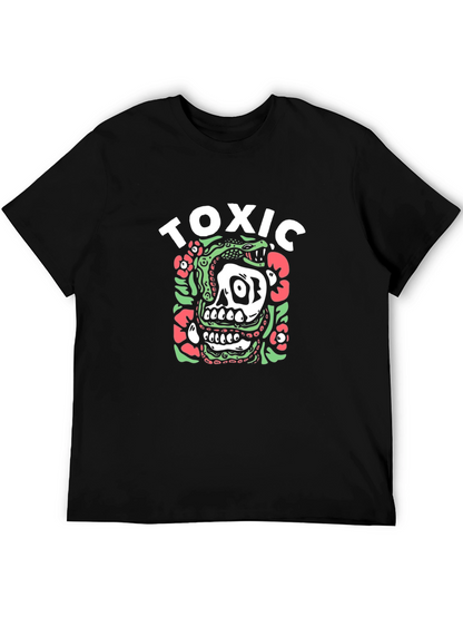 Toxic Skull Graphic Tee - Unique Design!