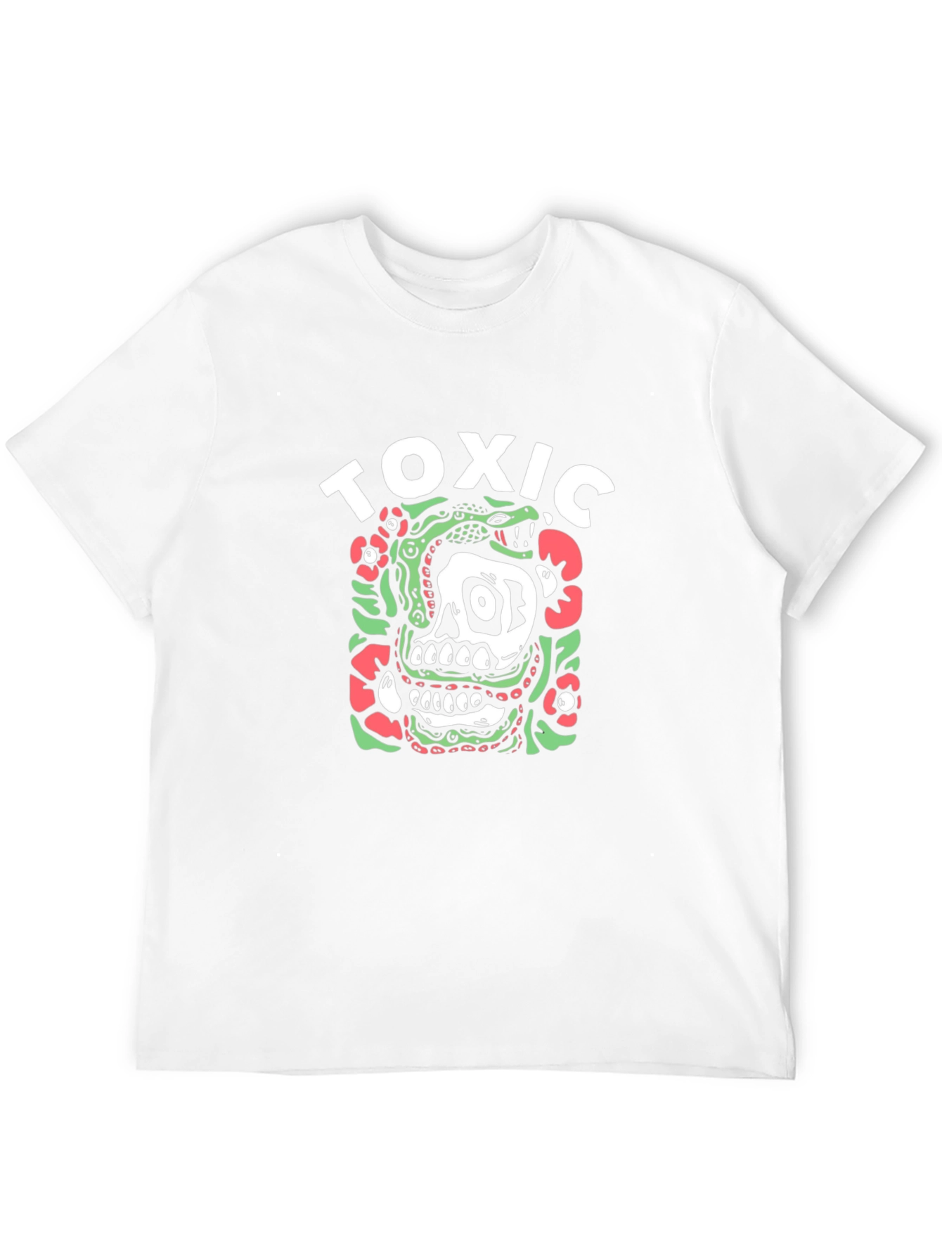 Toxic Skull Graphic Tee - Unique Design!