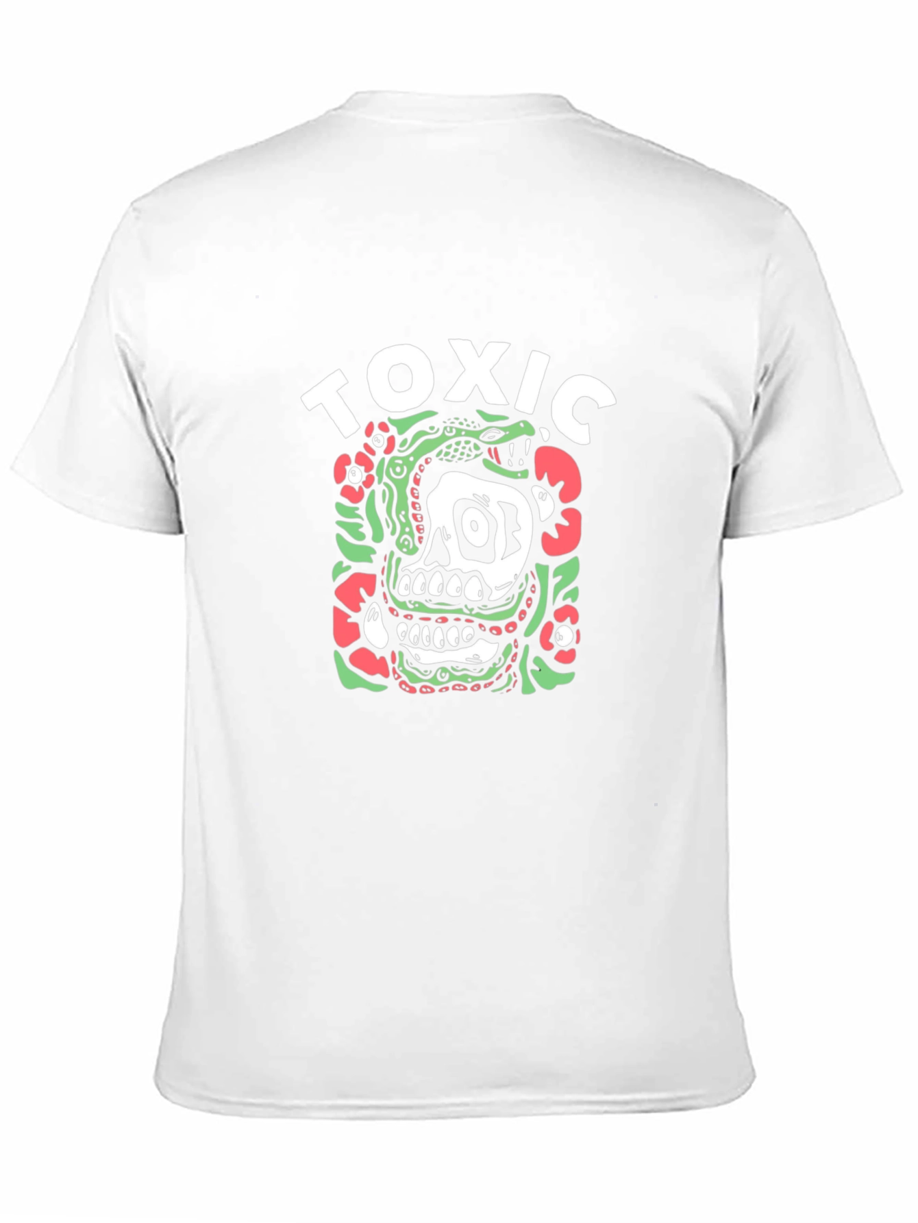 Toxic Skull Graphic Tee - Unique Design!
