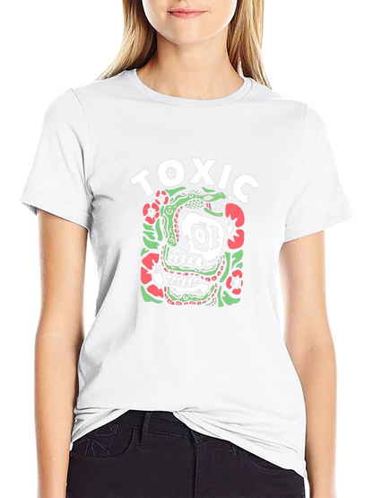 Toxic Skull Graphic Tee - Unique Design!
