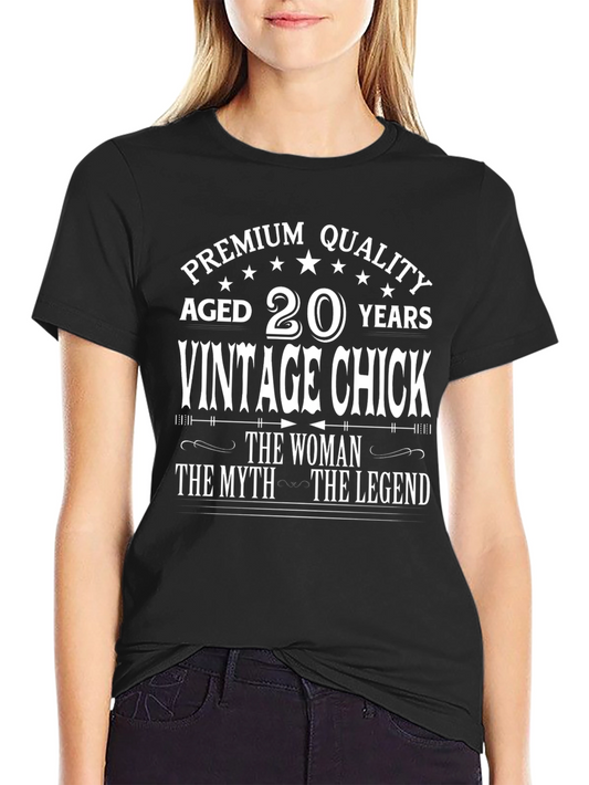 Vintage Chick 20 Year Premium T-Shirt