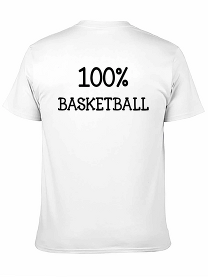 100% Basketball Black T-Shirt