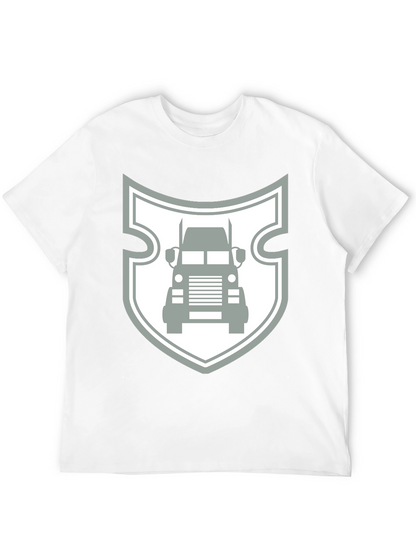 Truck Shield Graphic Tee - Black