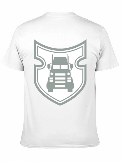 Truck Shield Graphic Tee - Black