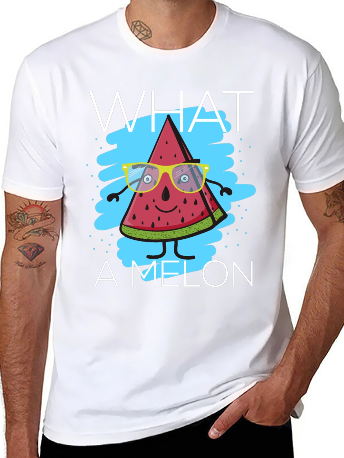 What A Melon Graphic T-Shirt