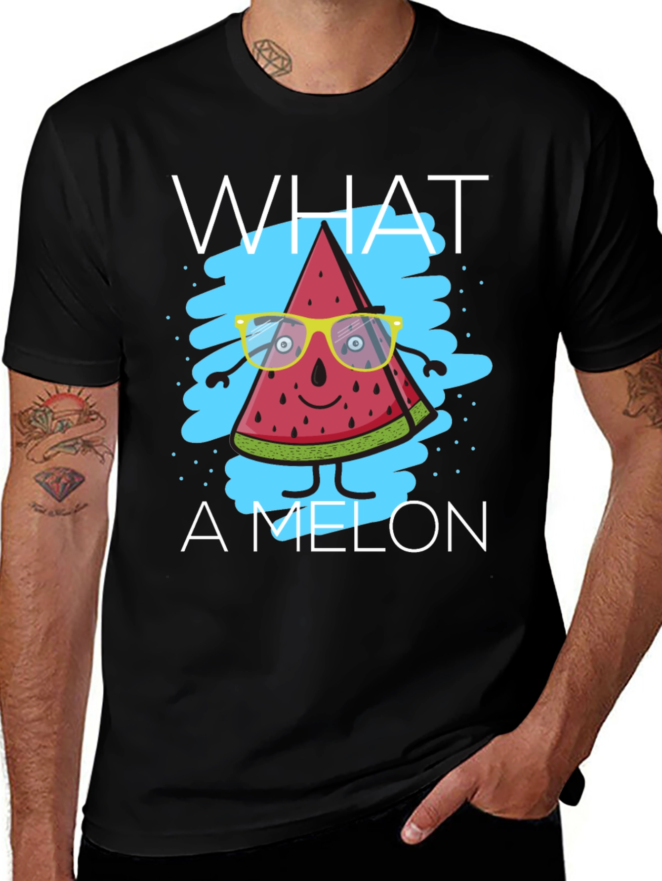 What A Melon Graphic T-Shirt