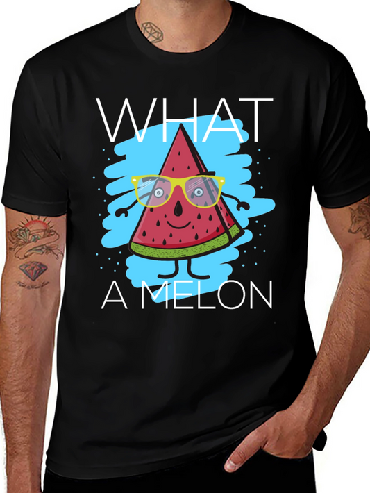 What A Melon Graphic T-Shirt