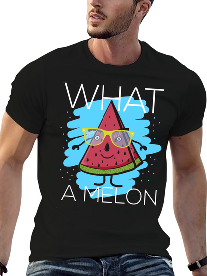 What A Melon Graphic T-Shirt