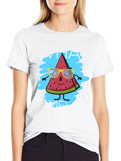What A Melon Graphic T-Shirt