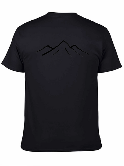 Black Mountain Graphic Tee - Casual Comfort