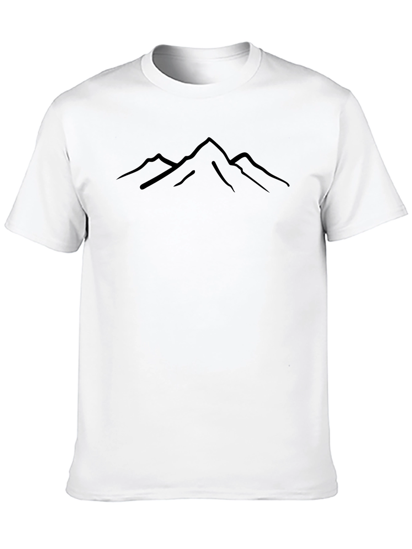 Black Mountain Graphic Tee - Casual Comfort