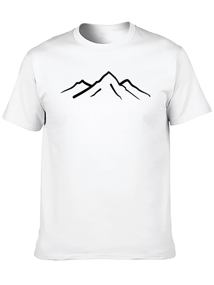 Black Mountain Graphic Tee - Casual Comfort