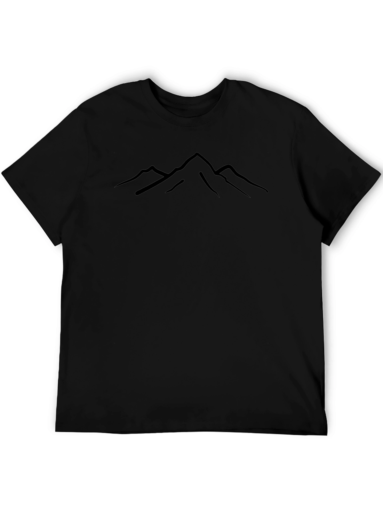 Black Mountain Graphic Tee - Casual Comfort