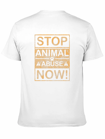 Stop Animal Abuse Now T-Shirt