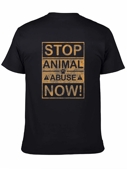 Stop Animal Abuse Now T-Shirt
