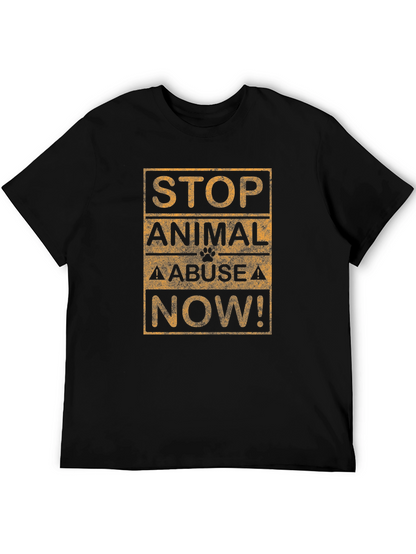 Stop Animal Abuse Now T-Shirt