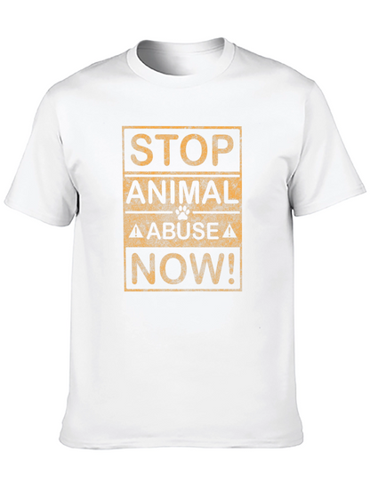 Stop Animal Abuse Now T-Shirt
