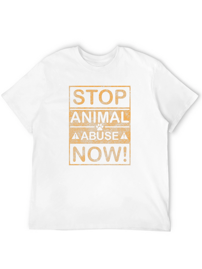 Stop Animal Abuse Now T-Shirt