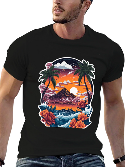 Tropical Sunset Tee
