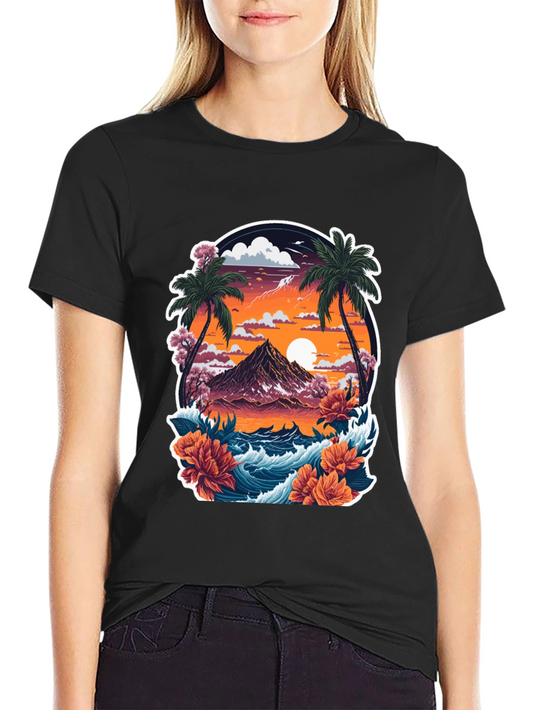 Tropical Sunset Tee