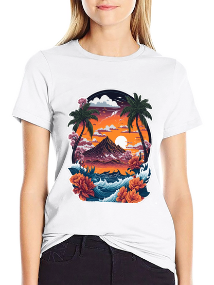 Tropical Sunset Tee