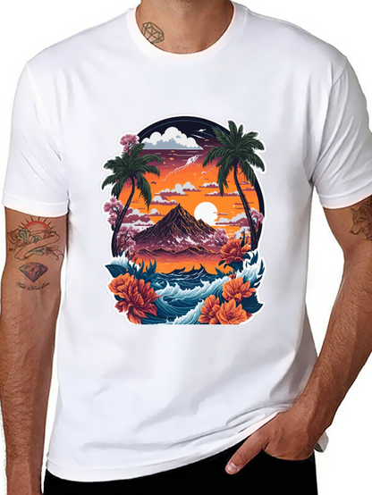 Tropical Sunset Tee