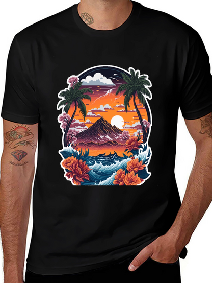 Tropical Sunset Tee