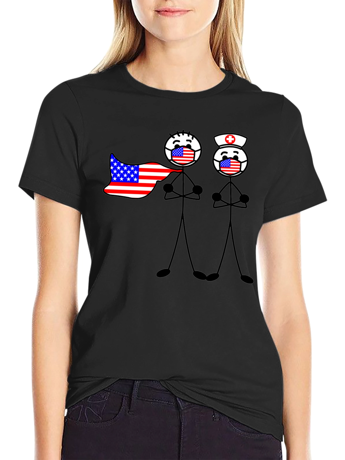 American Hero Graphic Tee