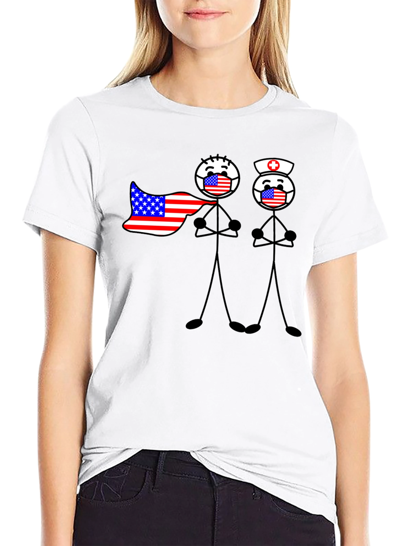 American Hero Graphic Tee
