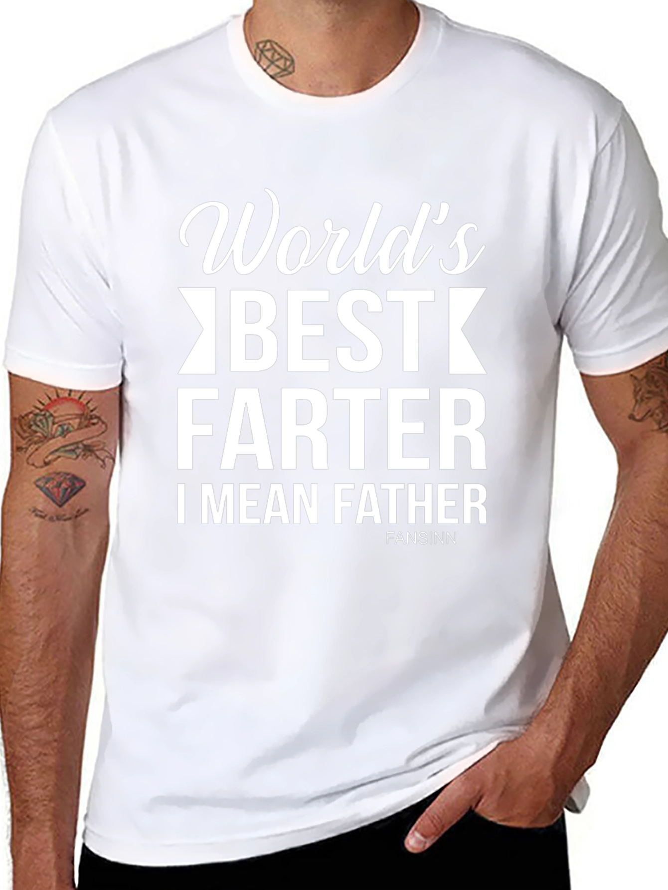 Worlds Best Farter - Funny Mens T-Shirt