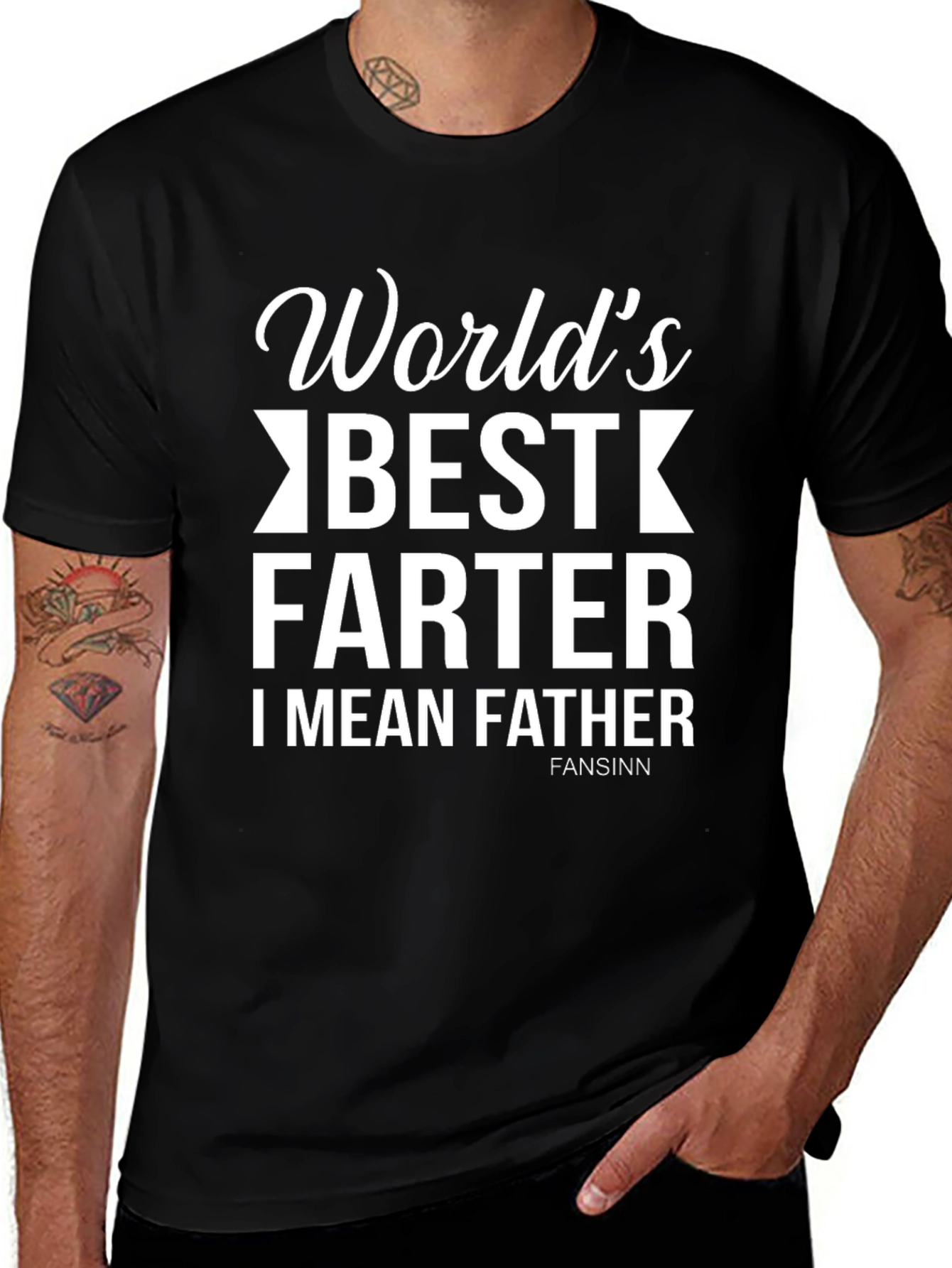 Worlds Best Farter - Funny Mens T-Shirt