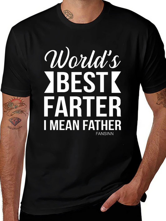 Worlds Best Farter - Funny Mens T-Shirt