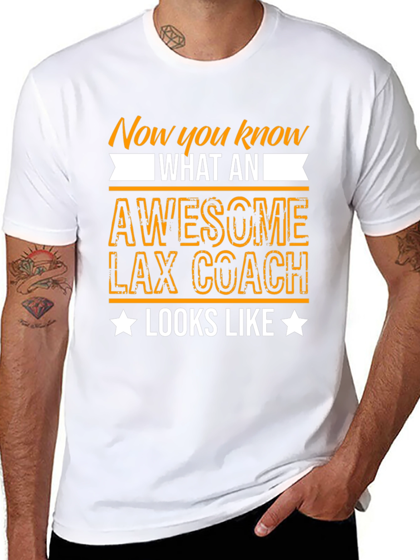 Awesome Lax Coach T-Shirt - Now You Know