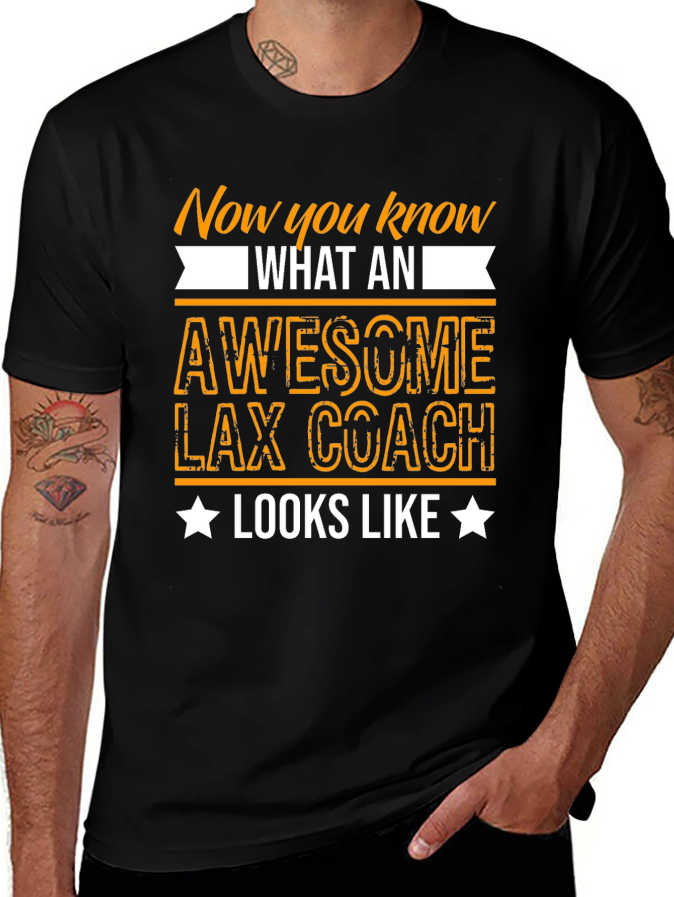 Awesome Lax Coach T-Shirt - Now You Know