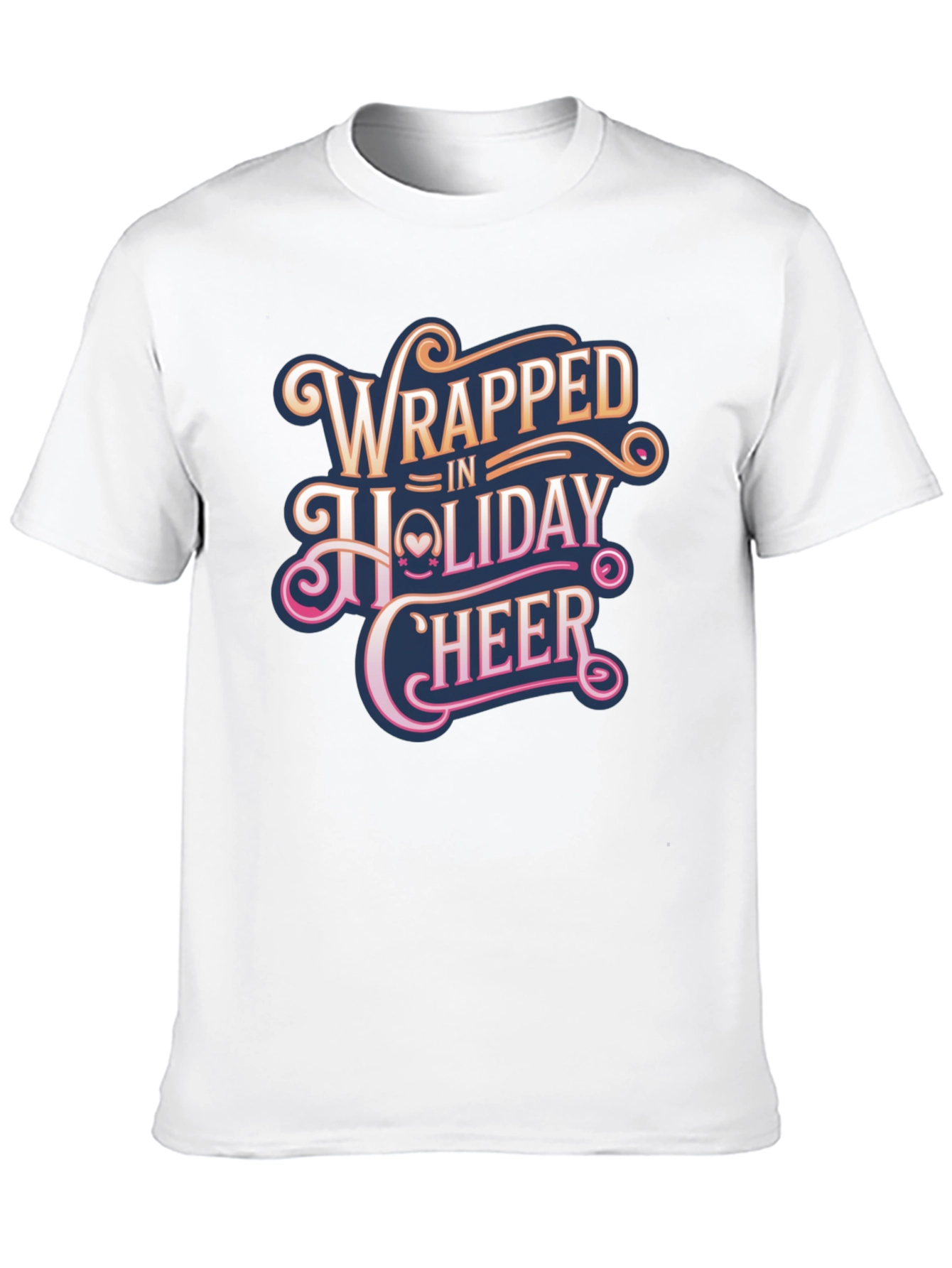 Wrapped in Holiday Cheer Graphic T-Shirt