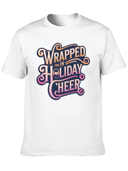 Wrapped in Holiday Cheer Graphic T-Shirt