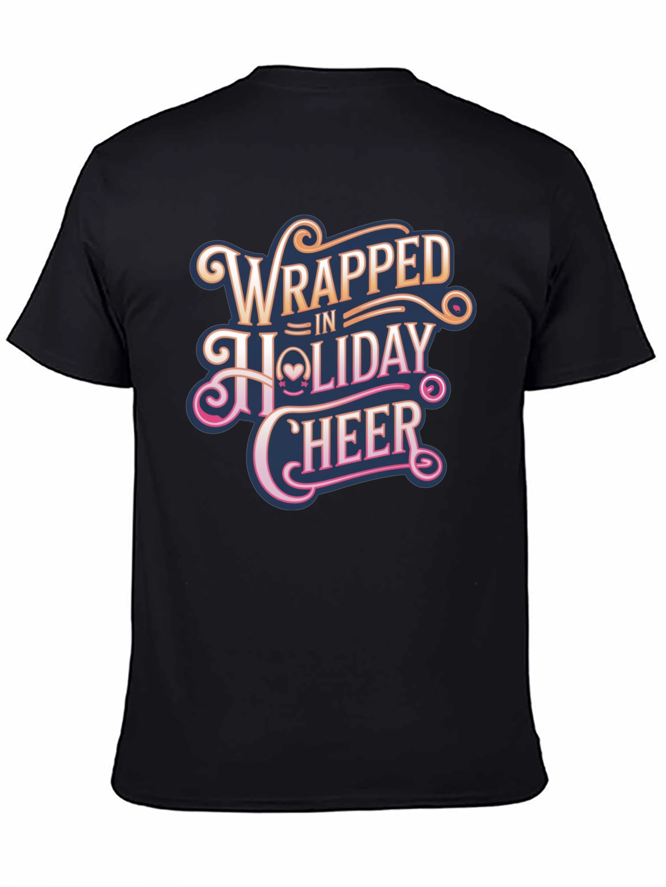 Wrapped in Holiday Cheer Graphic T-Shirt