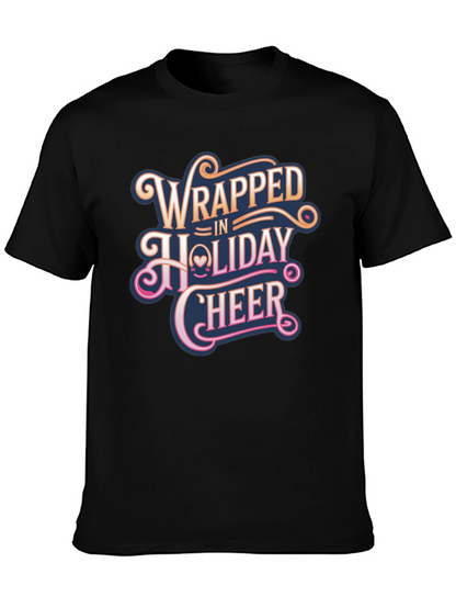Wrapped in Holiday Cheer Graphic T-Shirt
