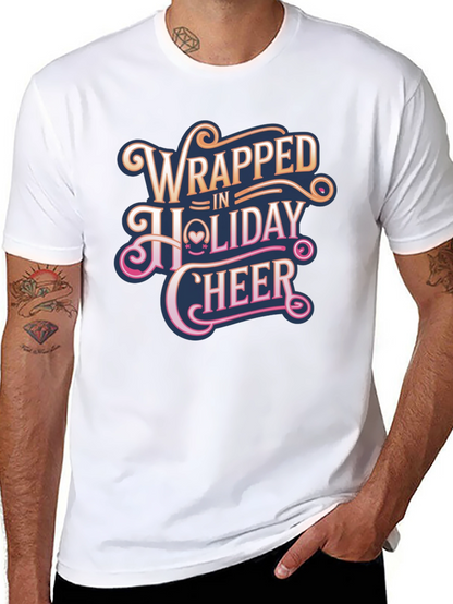 Wrapped in Holiday Cheer Graphic T-Shirt