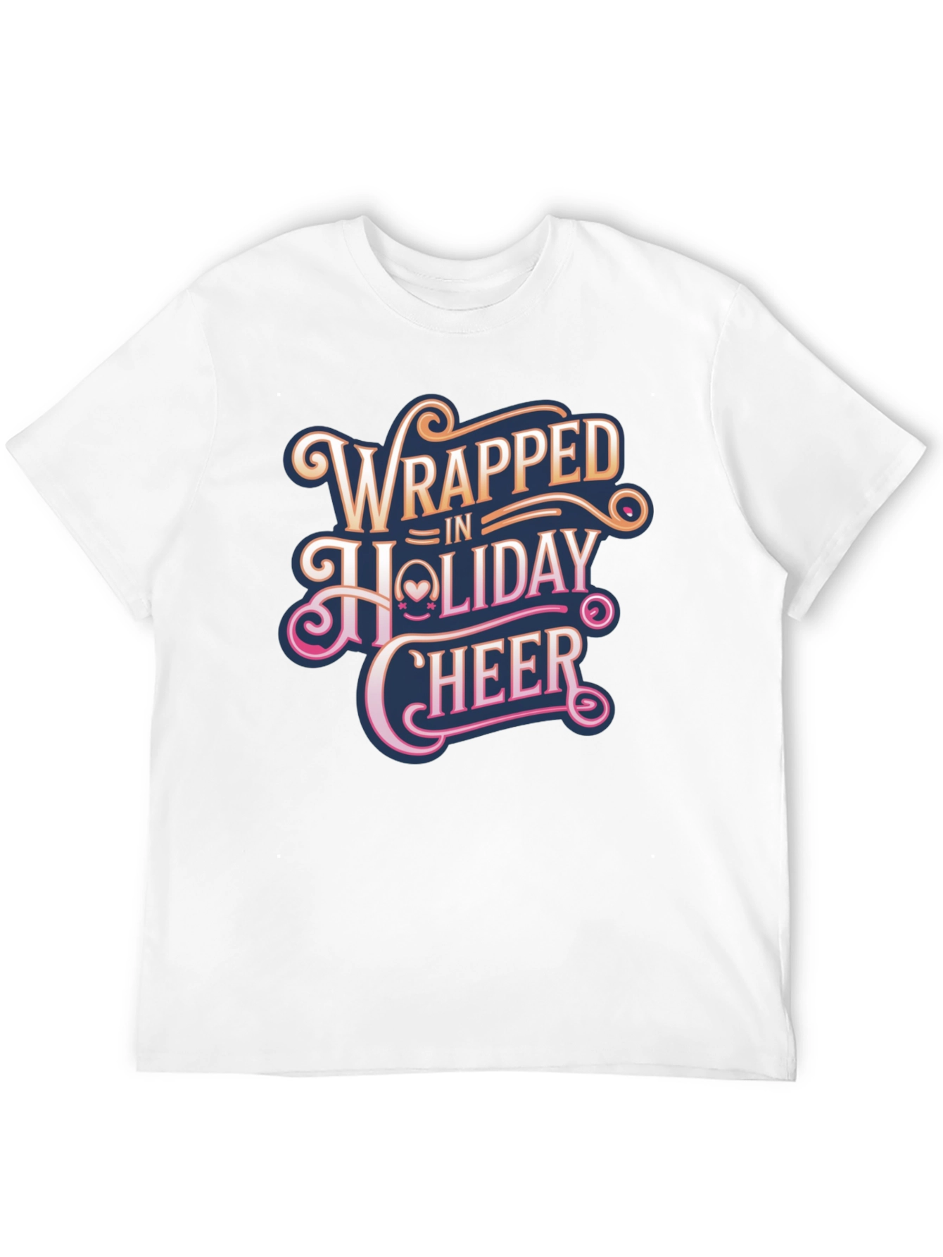 Wrapped in Holiday Cheer Graphic T-Shirt