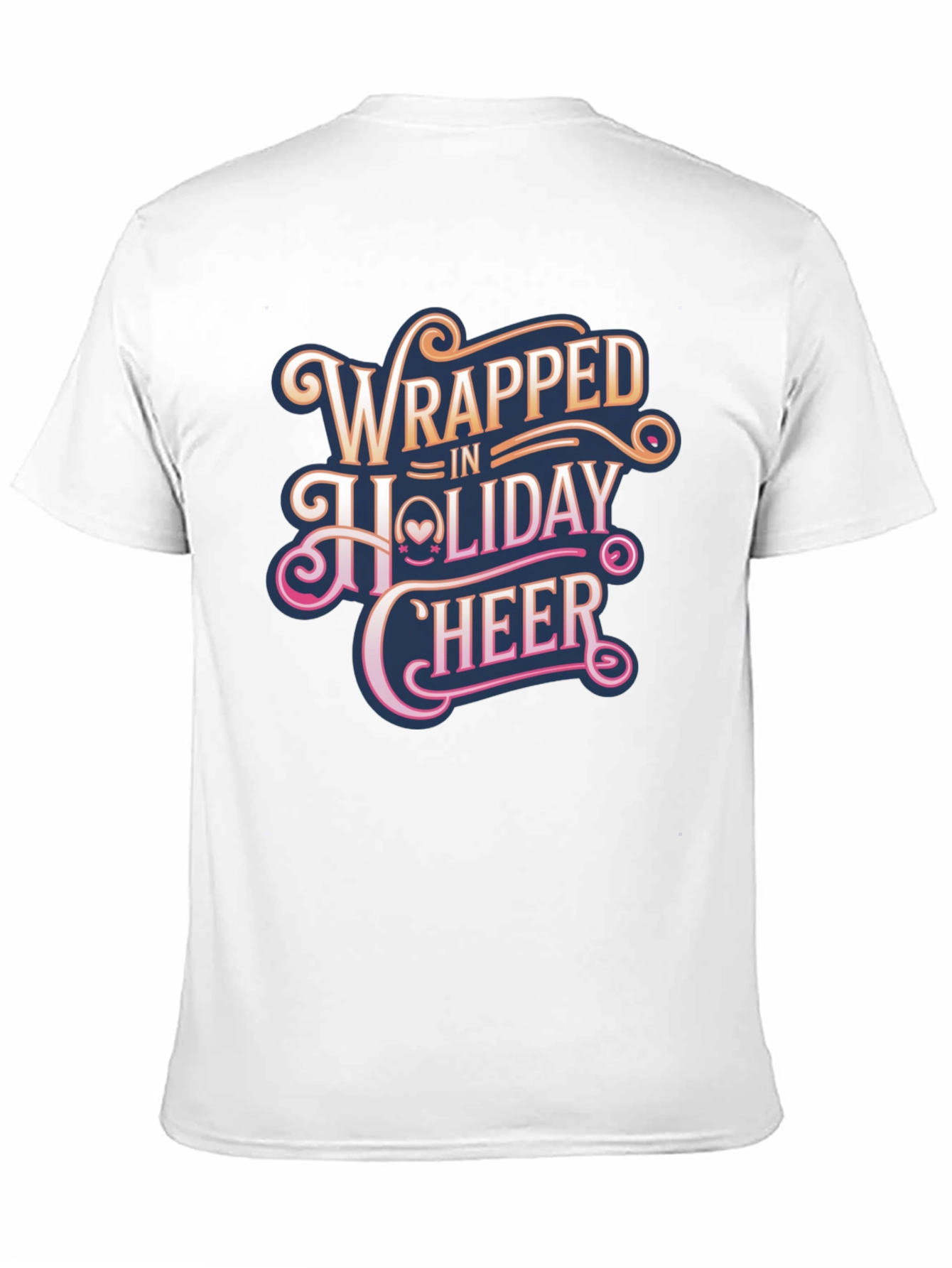Wrapped in Holiday Cheer Graphic T-Shirt