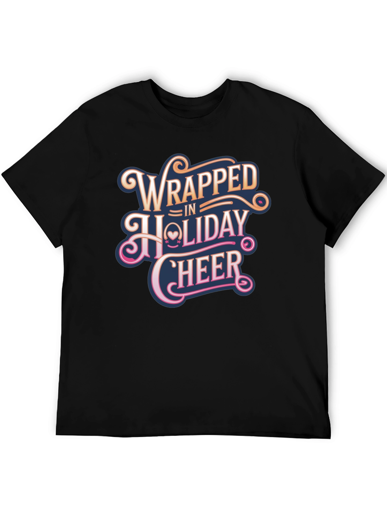 Wrapped in Holiday Cheer Graphic T-Shirt