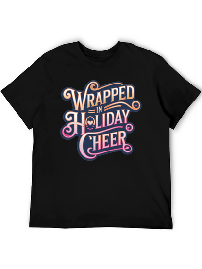 Wrapped in Holiday Cheer Graphic T-Shirt